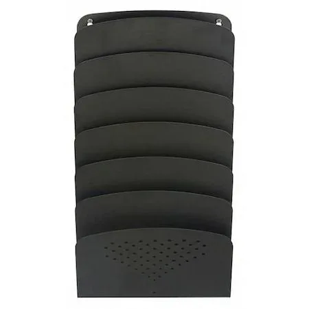 Zoro Select Zoro Select 45NG62 Wall File, Black, 21-3/4 in H, 9-1/2 in W — product photo