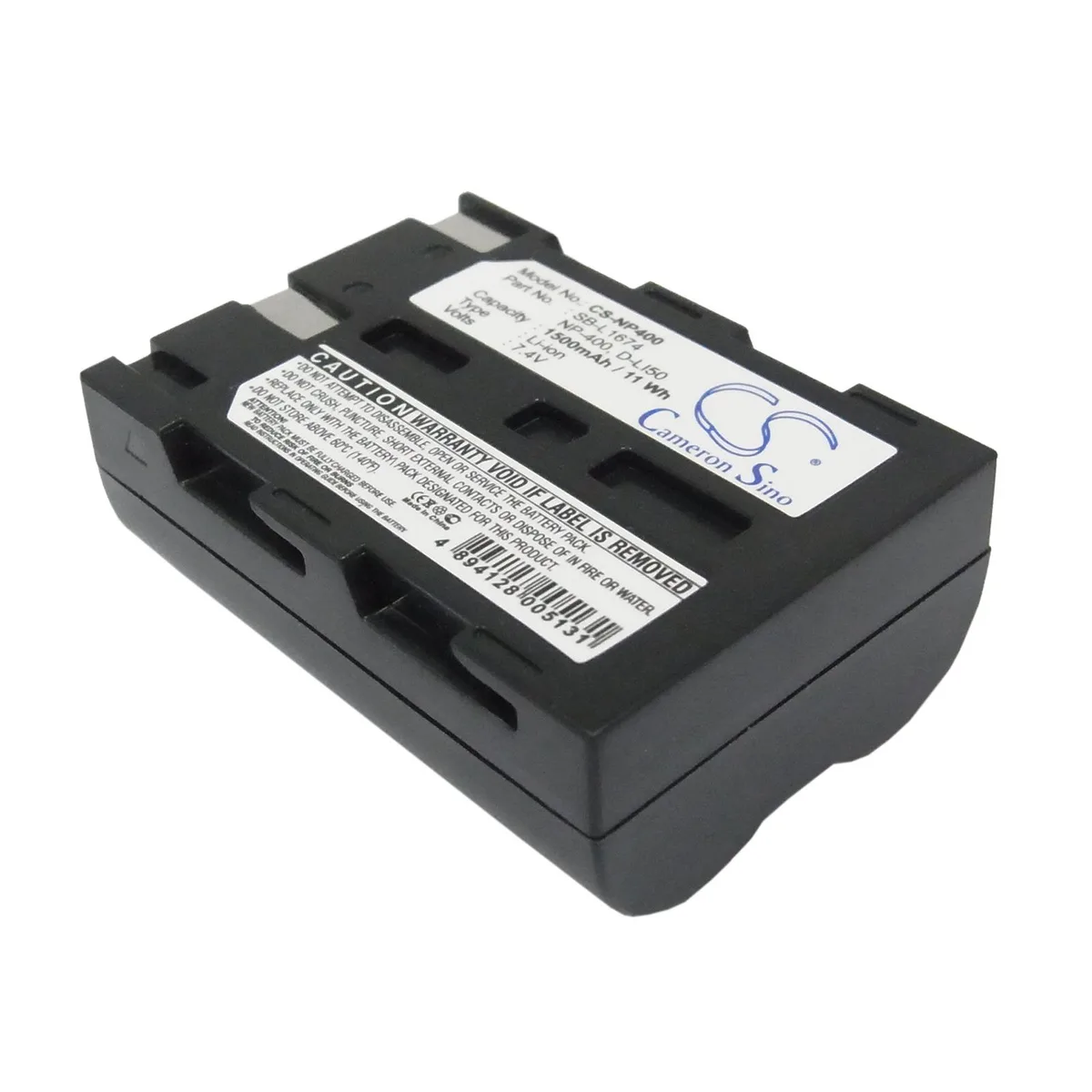 Cameron &amp; Co Cameron &amp; Co DS-CS-NP400 camera battery 7.4V 1500mAh Grey — product photo
