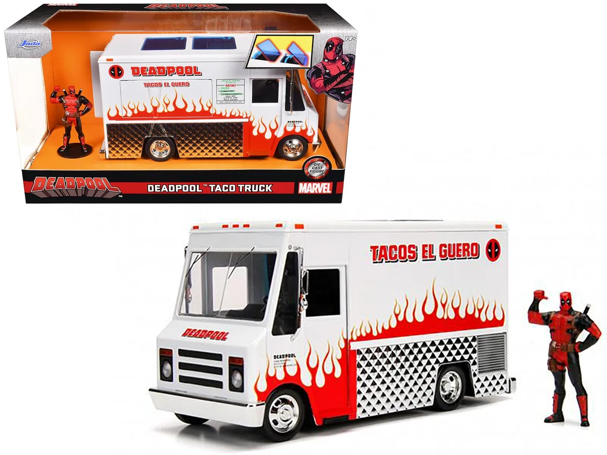 Jada Jada Deadpool Taco Truck 1/24 Diecast with Figurine — product photo