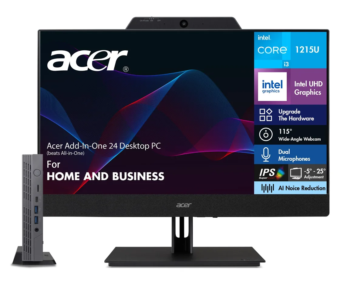 Acer America Acer Add-in-One 24 Desktop PC i3-1215U 32GB DDR4 2TB Chrome OS — product photo