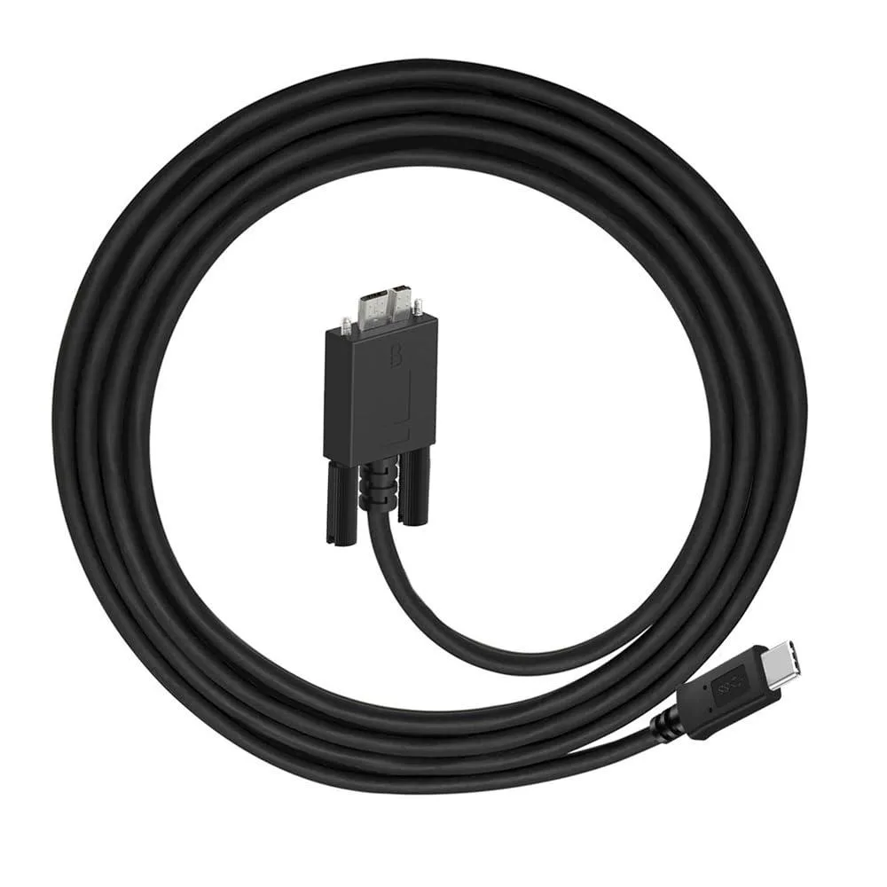 Fervit Fervit USB-C to Micro USB 3.0 Screw Mount Cable 5Gbps — product photo