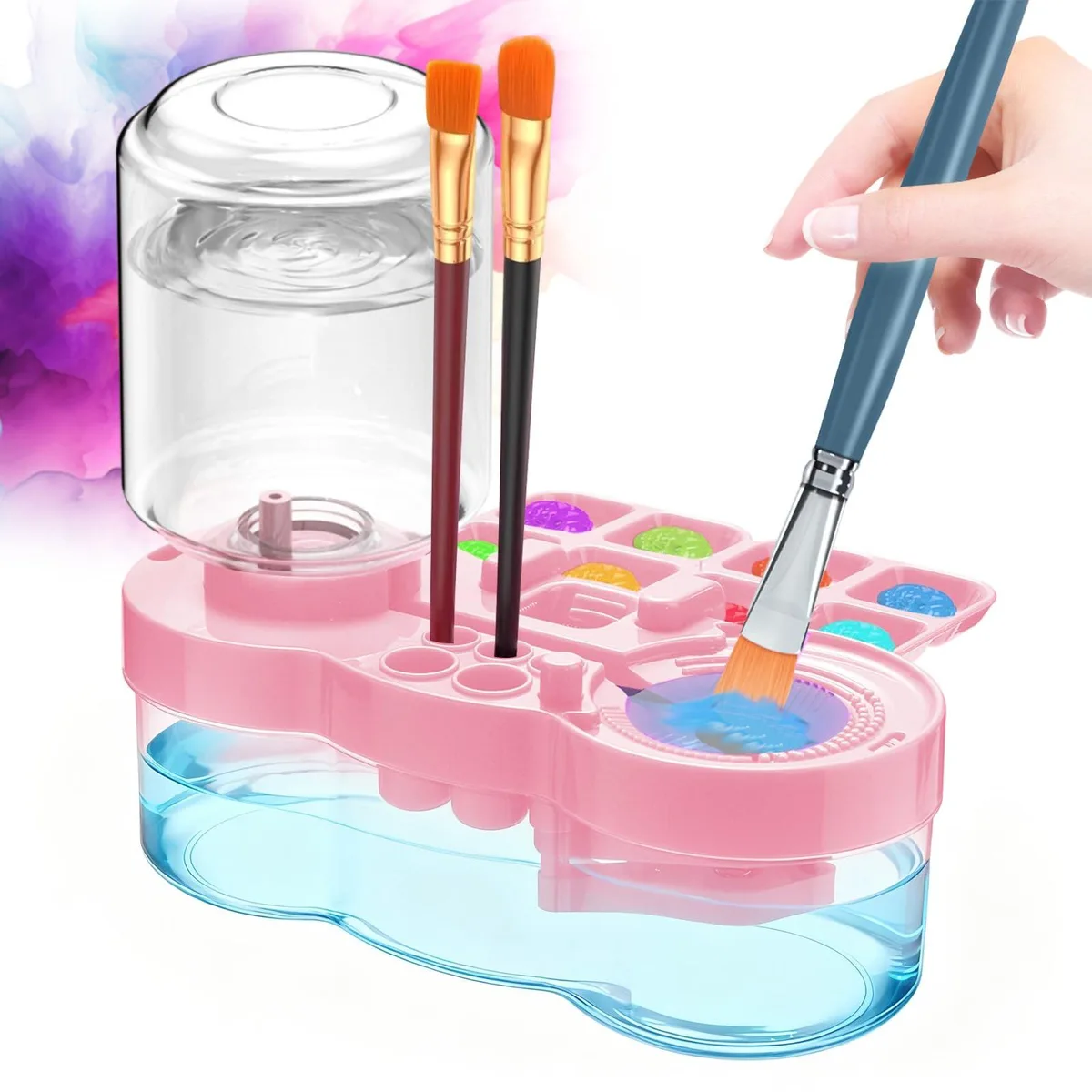 Avery Cleaner box-Pink-1 Fine Art Brush Cleaner 400ml 500ml 12 Colours — product photo