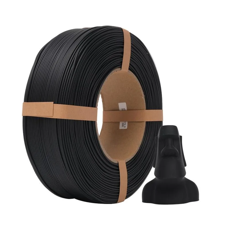 eSUN eSUN Matte PLA Refillament 1.75 mm 1 kg Deep Black — product photo