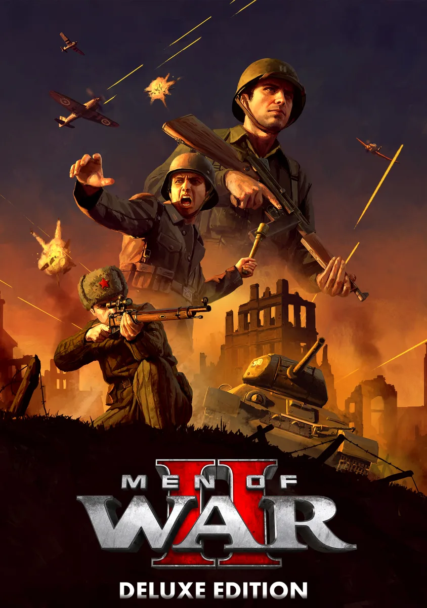 1C Publishing EU 1C Publishing EU 79639 Men of War II Deluxe Edition downloadable game — product photo