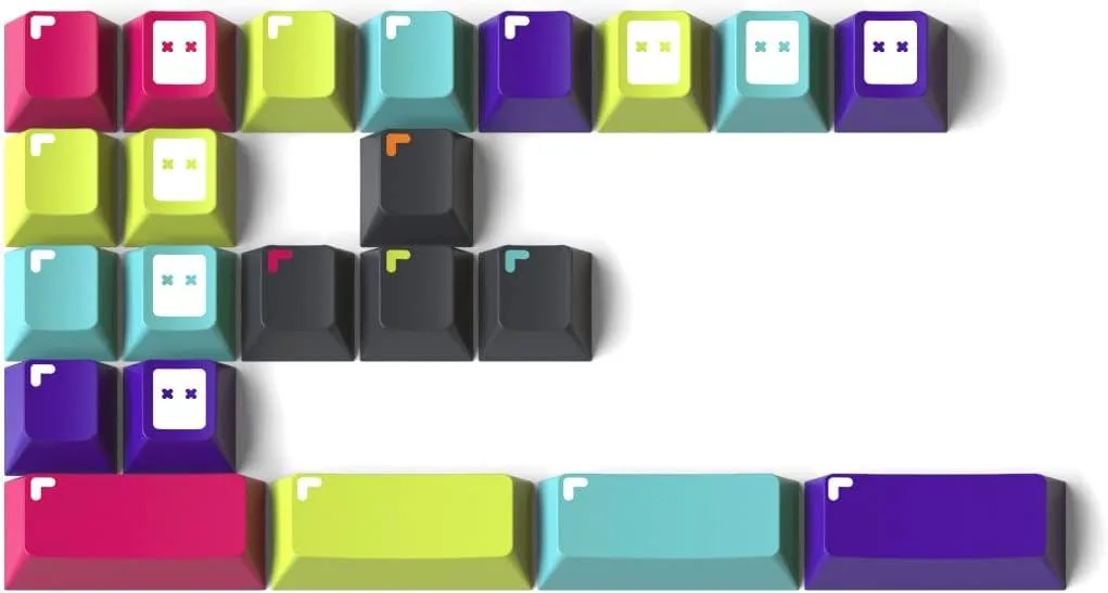Drop Drop MiTo GMK Pixel Decorations Kit Keycap Set 22 keys — product photo