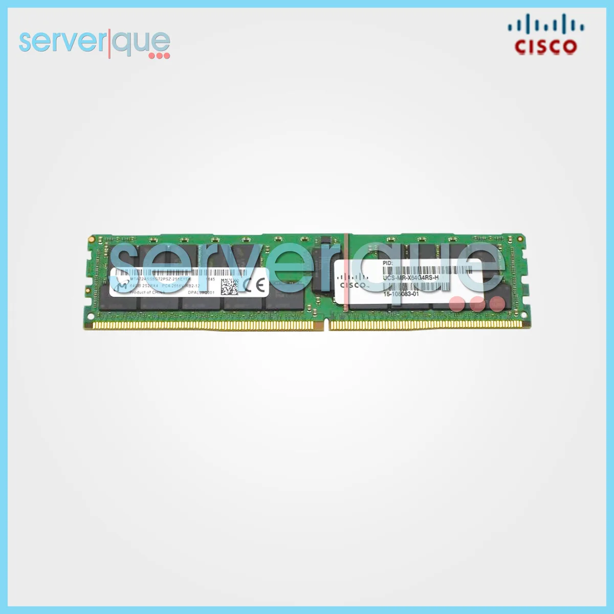 Cisco Sales Cisco Sales UCS-MR-X64G4RS-H 64GB DDR4-2666 CL19 ECC Registered server RAM — product photo