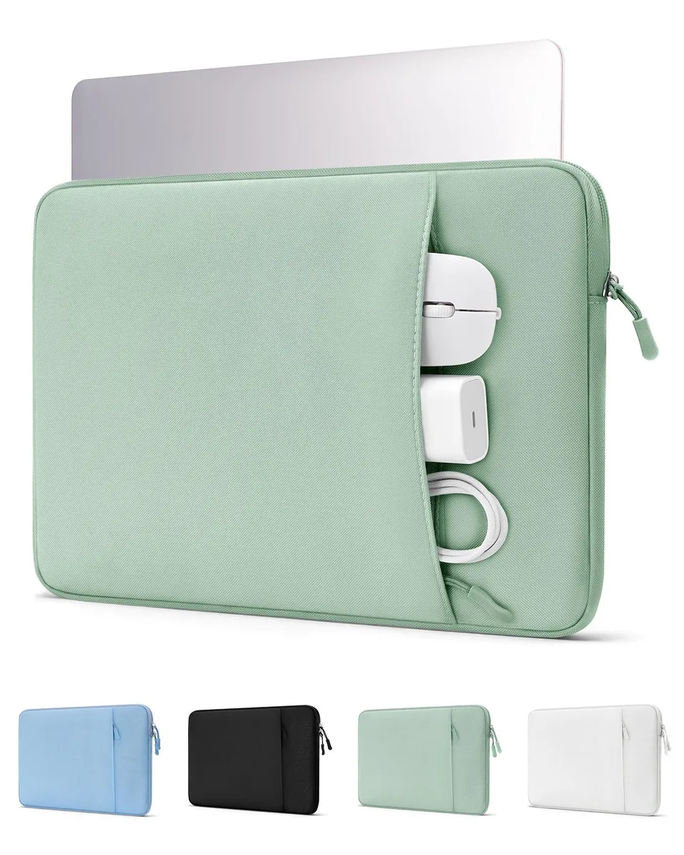  ProCase A3427 14" laptop sleeve Willow Green — product photo