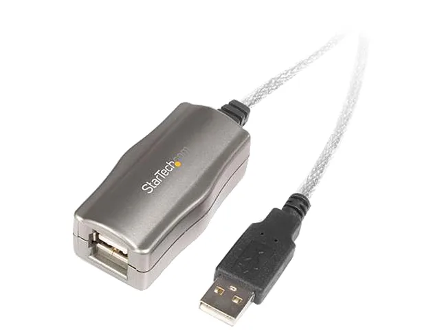 STARTECH STARTECH USB2FAAEXT15 15 ft USB 2.0 active extension cable A male to A female — product photo