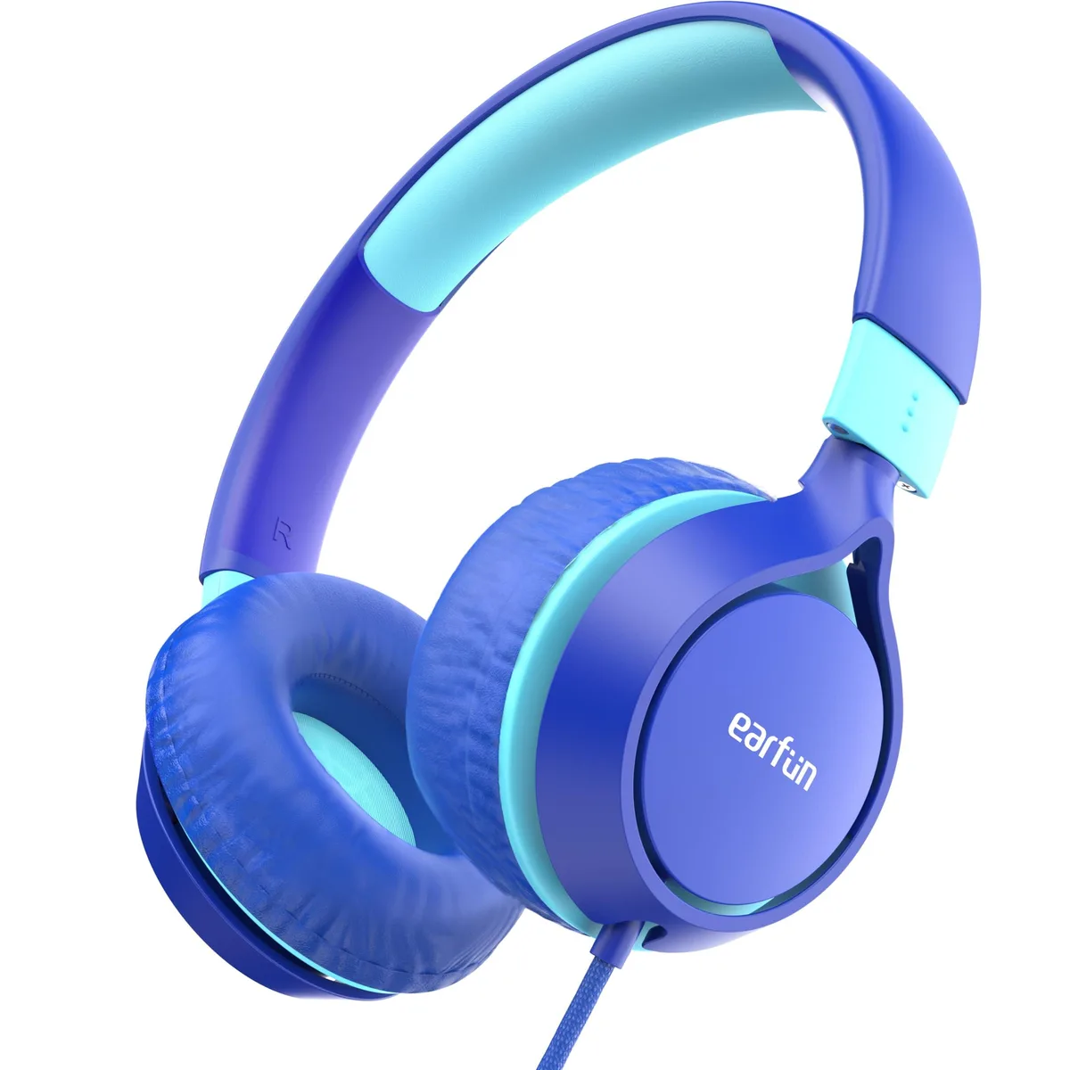  EarFun S1 Kids Headphones Blue 85dB 40mm 3.5mm 118g — product photo