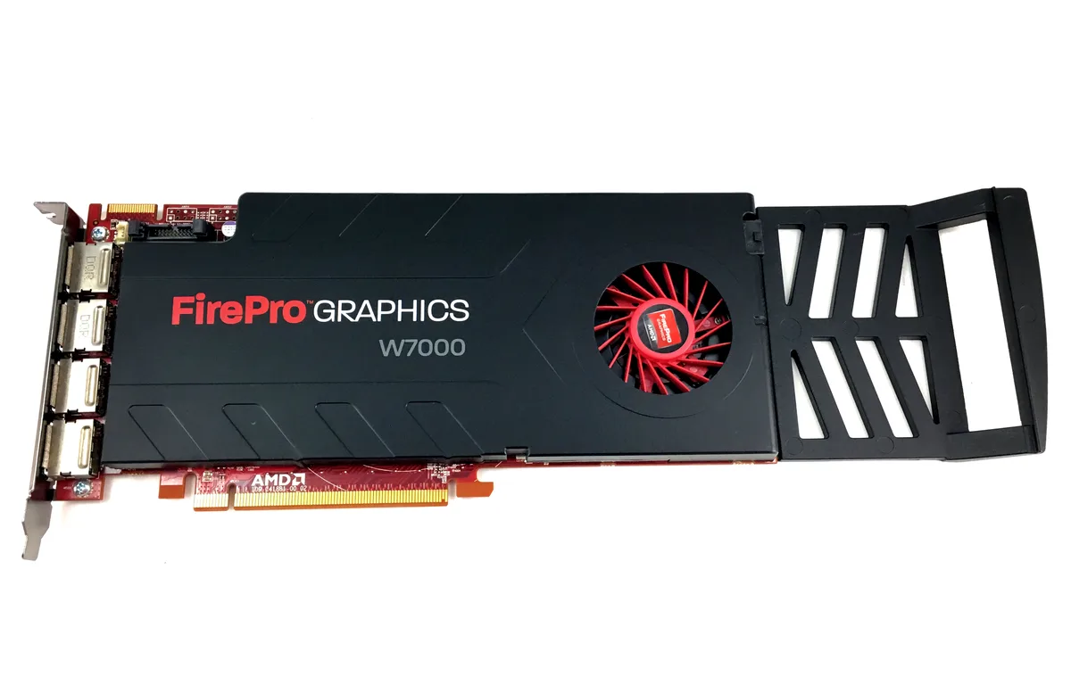 AMD AMD FirePro W7000 4GB GDDR5 4x DisplayPort graphics card — product photo