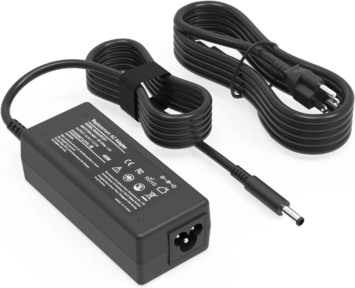 GCROWN GCROWN 45W 19.5V 2.31A 3.0x4.5mm Dell Inspiron XPS Latitude AC adapter — product photo