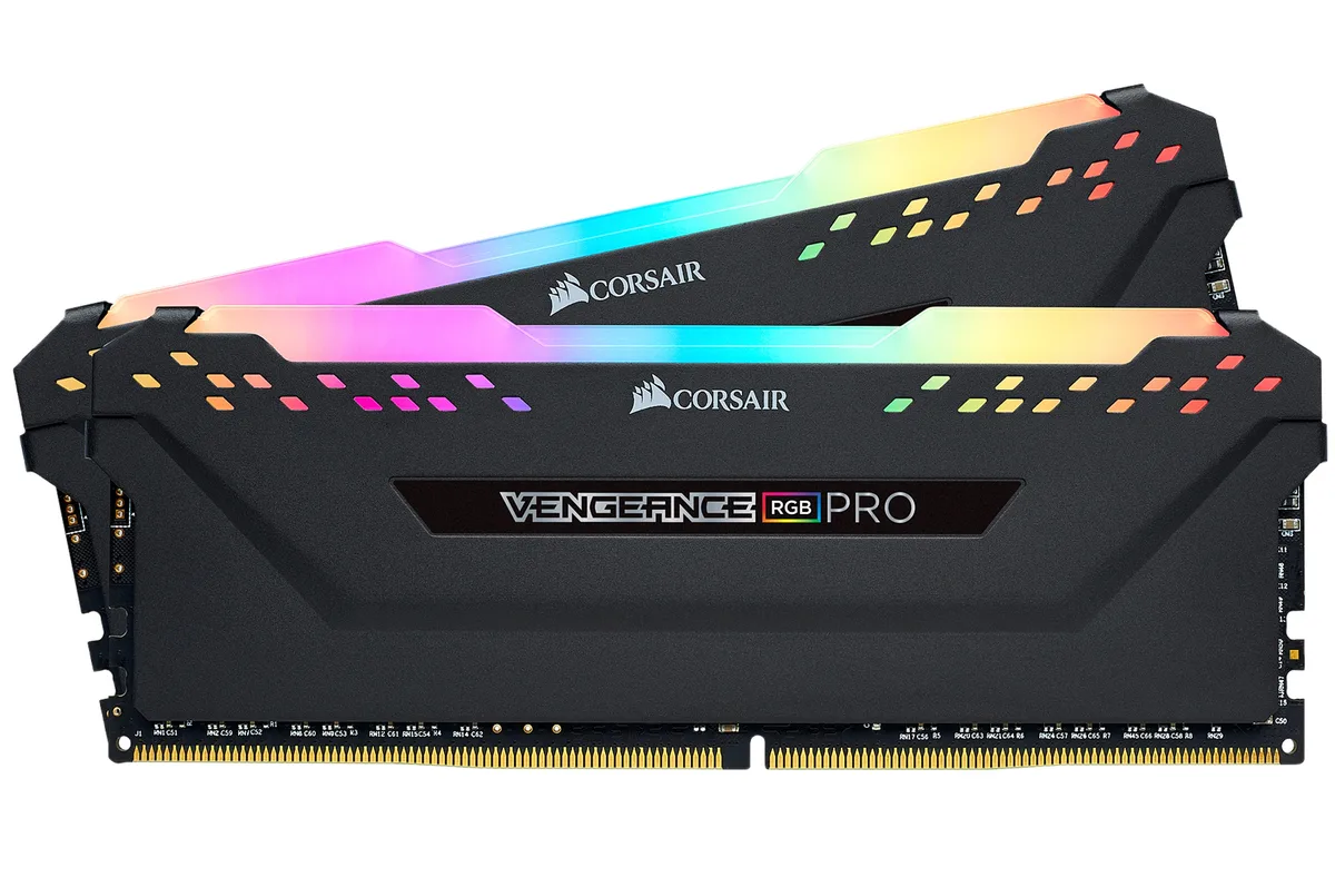 Corsair Corsair Vengeance RGB Pro CMW16GX4M2Z3200C16 16GB (2x8GB) DDR4 3200 CL16 desktop RAM — product photo