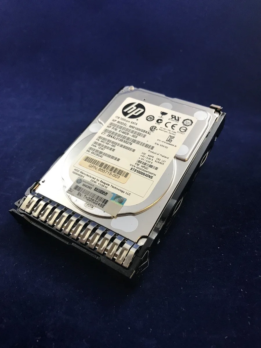 HP HP 655710-B21 1TB 2.5" SATA 7200RPM 64MB HDD accessory — product photo