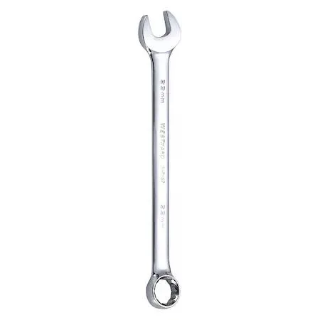 Westward 22 mm combination wrench full polish chrome