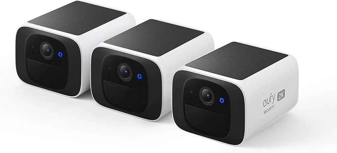 eufy eufy Security S220 SoloCam 3-Cam Pack Solar Charging 2K Wireless Outdoor Network Camera — product photo
