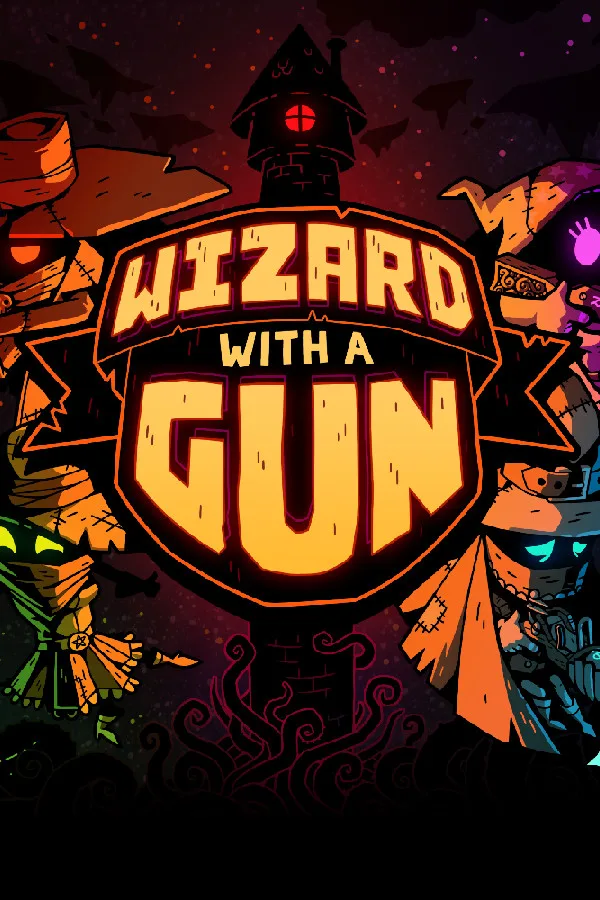 Digital download card for Wizard with a Gun Steam code