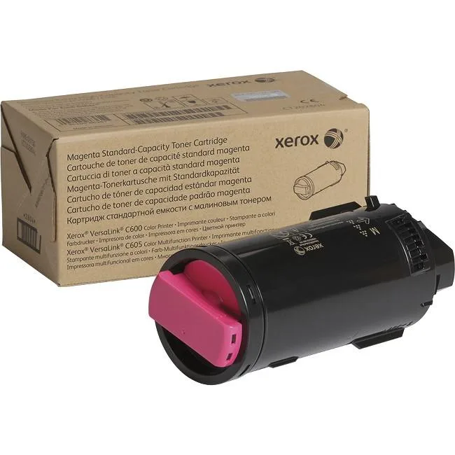 XEROX Xerox 106R03897 Magenta Standard Capacity Toner Cartridge 6000 Pages — product photo