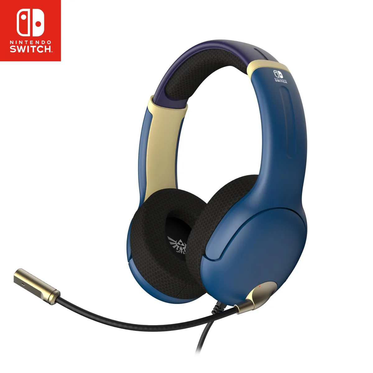 PDP Airlite 500-162-HLBL Blue Wired Gaming Headset 40mm 16ohm 3.5mm 0.28kg — product photo
