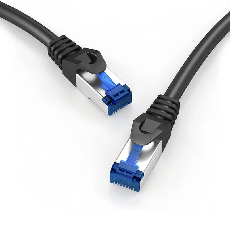 SOIL SOIL SE05-0001-03-BLK Cat8 S/FTP Patch Cord 26AWG 15 ft — product photo