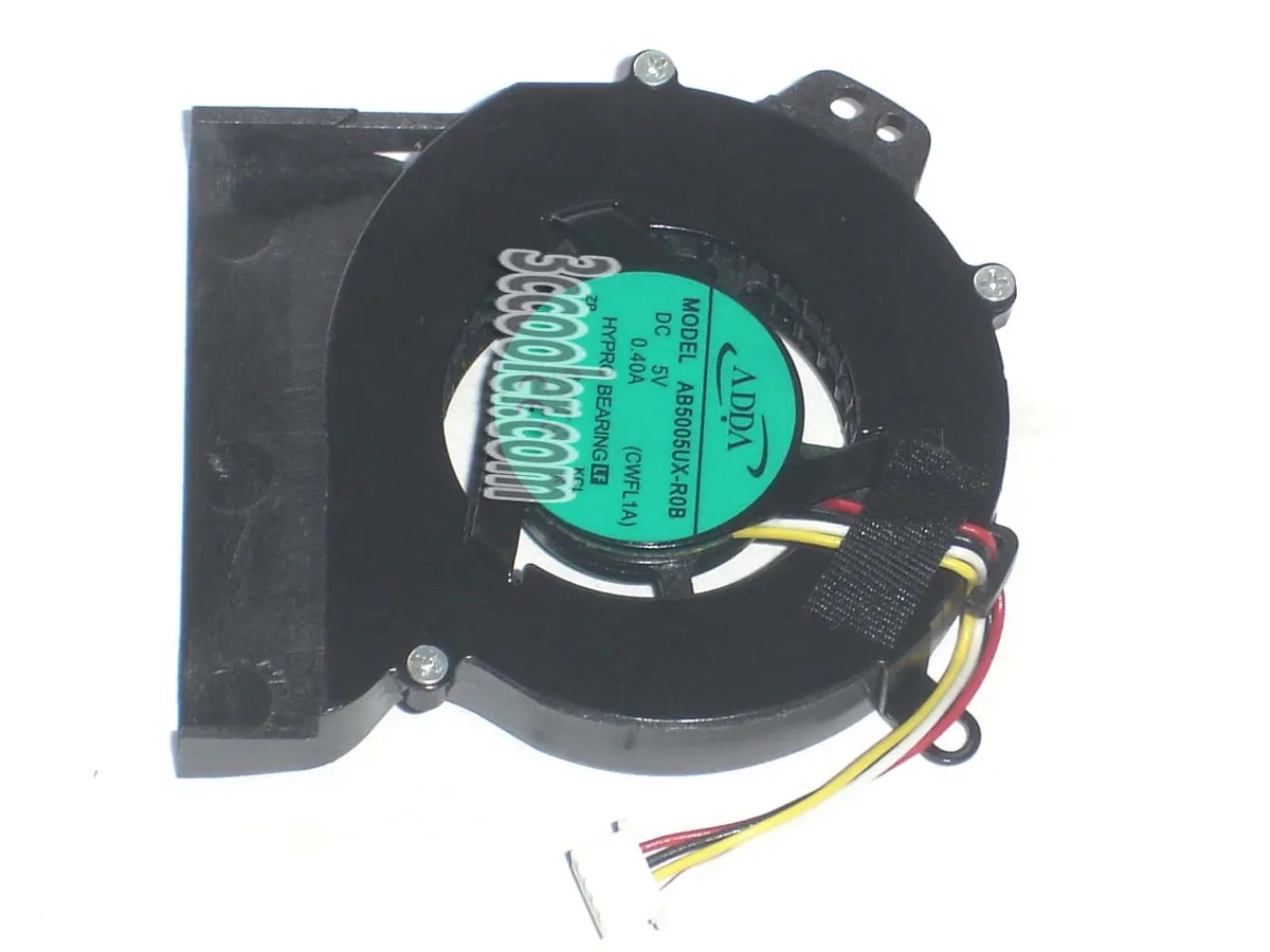 OEM Industries OEM Industries AB5005UX-R0B CWFL1A 5V .4A 4 Pin Blower CPU cooler — product photo