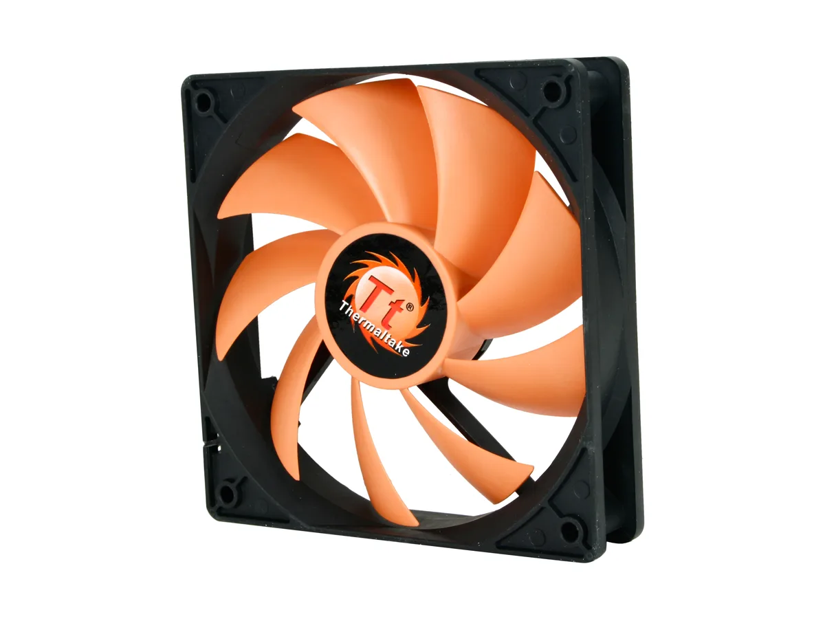 Thermaltake Thermaltake AF0022 120mm case fan 25mm 800-1800 RPM 77.85 CFM 37 dBA orange — product photo
