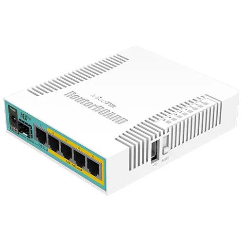 Mikrotik Mikrotik RB960PGS hEX PoE firewall appliance 800MHz 128MB RAM — product photo