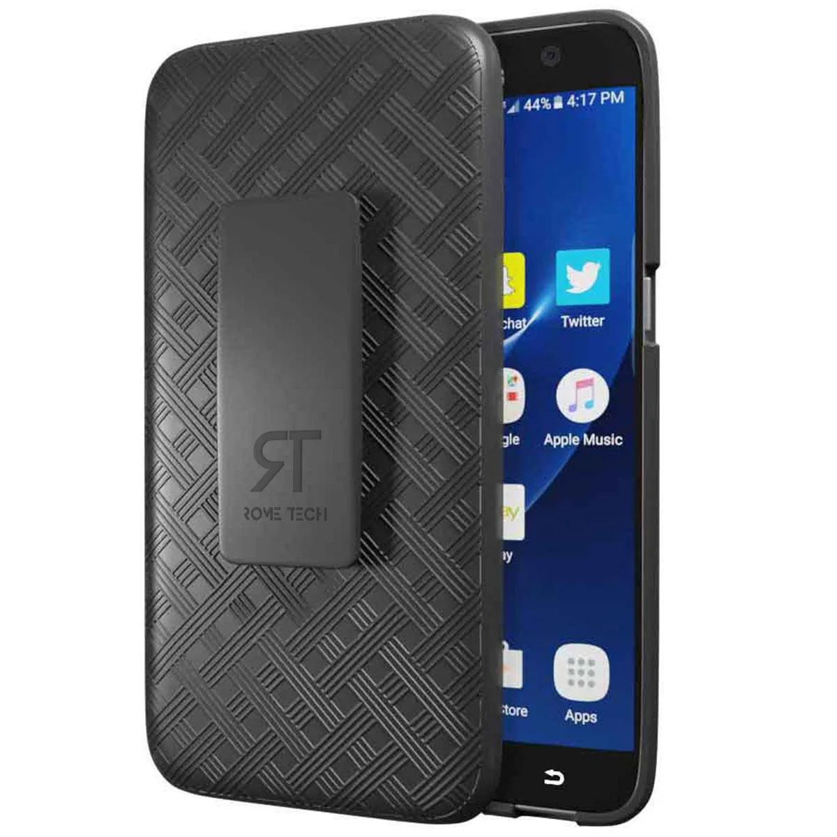 Rome Tech Rome Tech Samsung Galaxy S7 edge Belt Clip Holster Case Side Open — product photo