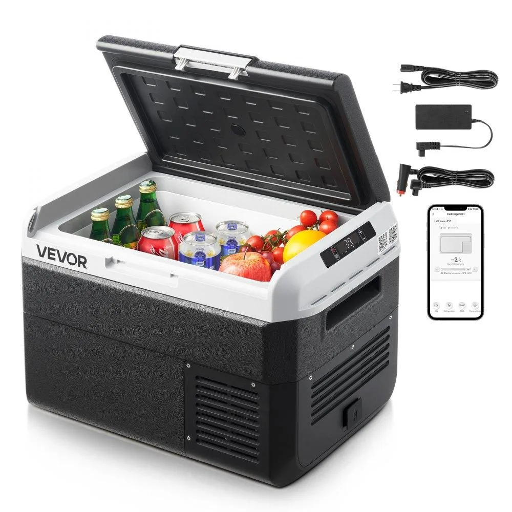 VEVOR VEVOR MCD25D1 25 L Car Refrigerator 12/24 V DC 100-240 V AC — product photo