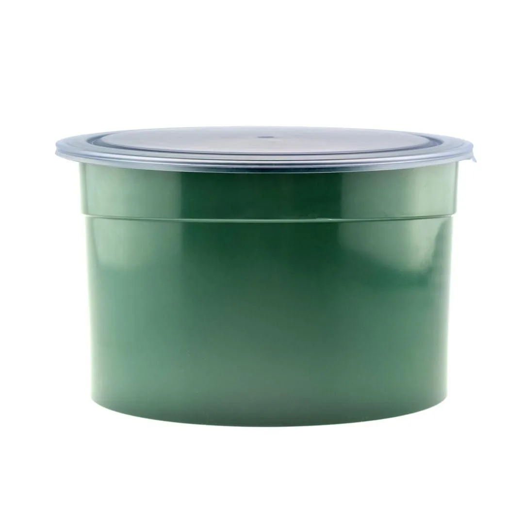 Lightweight plastic 6-inch sifting pan set with cover and collection pan