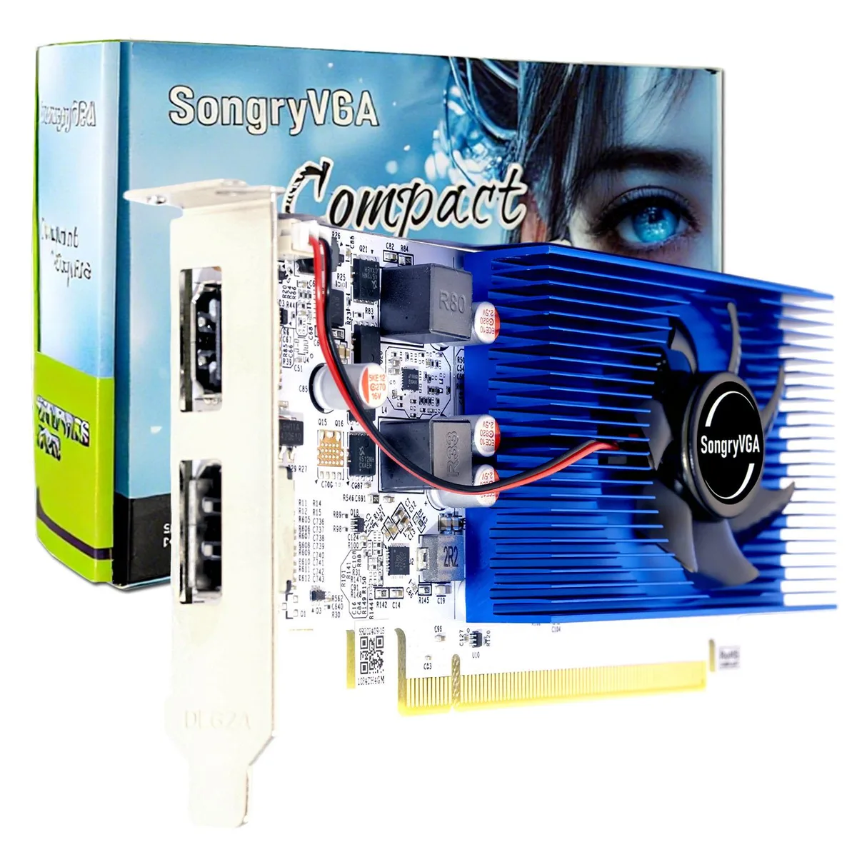 SongryVGA SongryVGA GT 1030 2GB GDDR4 Low Profile graphics card — product photo