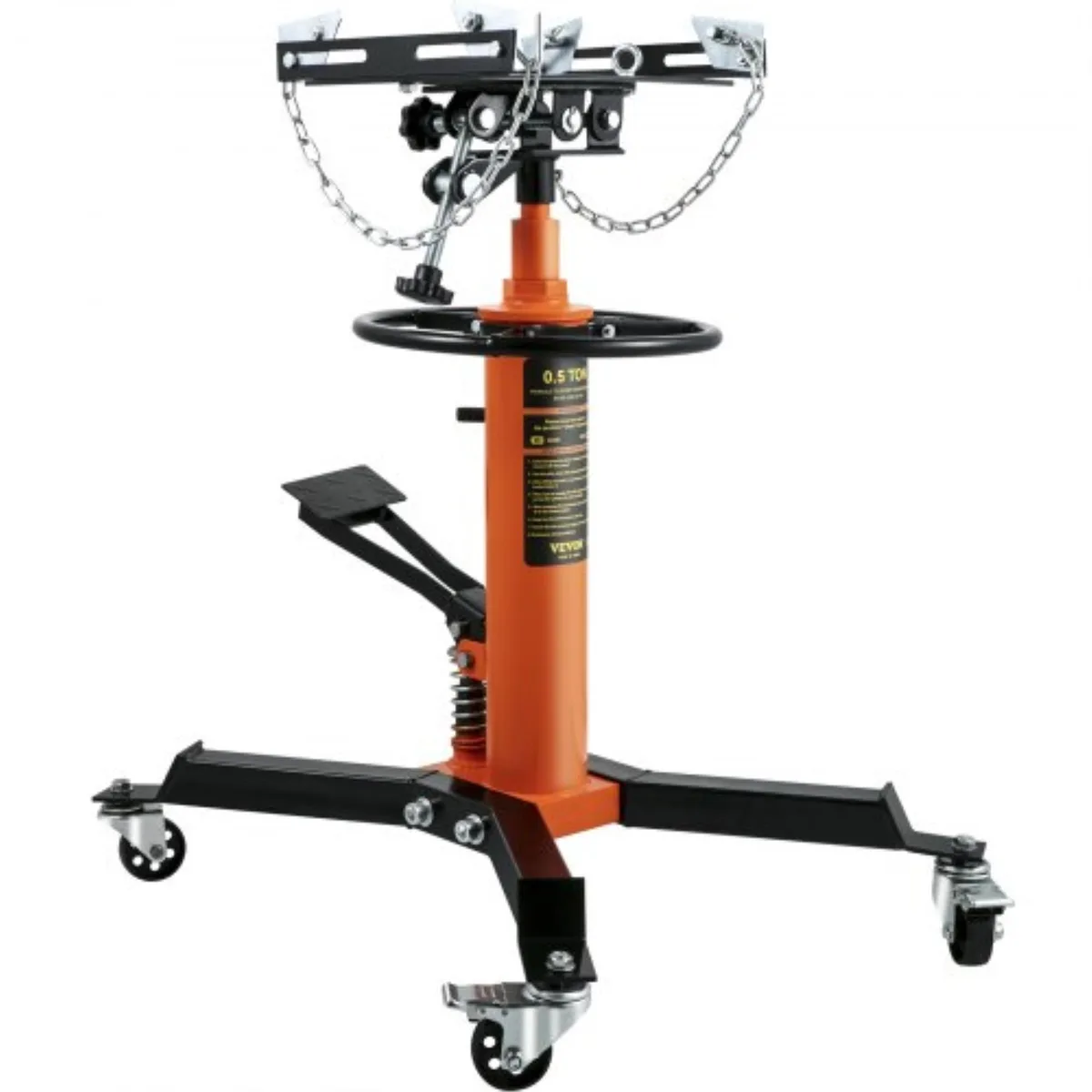 VEVOR VEVOR 1100ORANGEJACK 1100 lbs Hydraulic Telescopic Transmission Jack — product photo