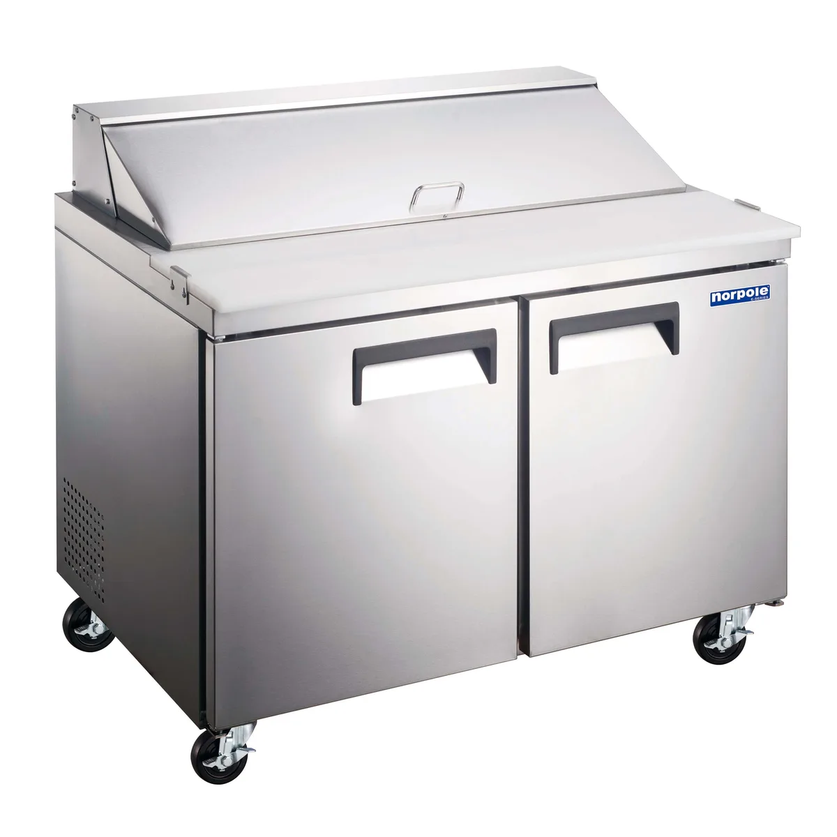 Magic Chef Magic Chef 47 in 10 cu ft 2 Door Commercial Refrigerator Stainless Steel — product photo