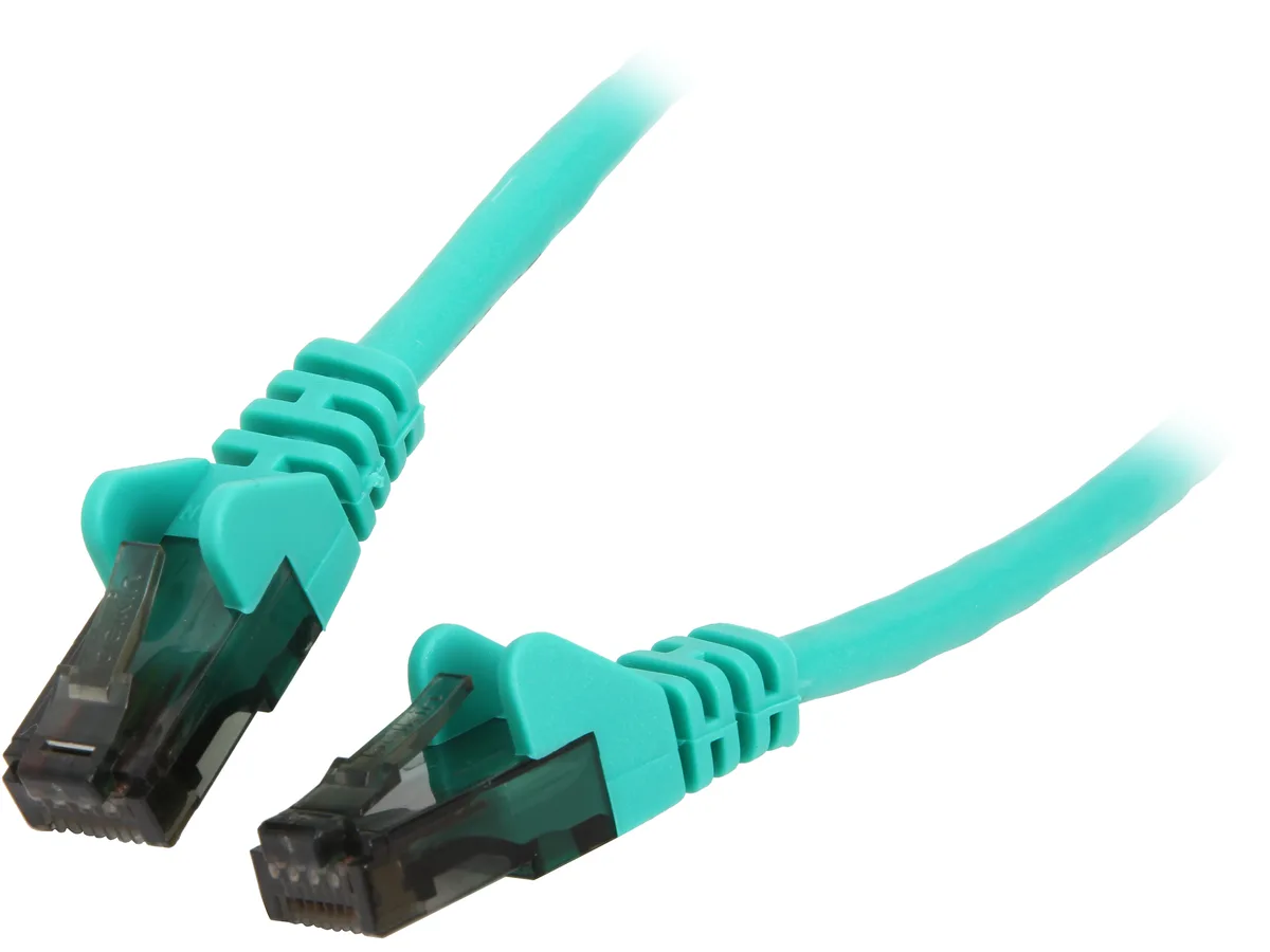 Belkin Belkin A3L980-01-GRN-S Cat 6 network ethernet cable 1 ft green — product photo