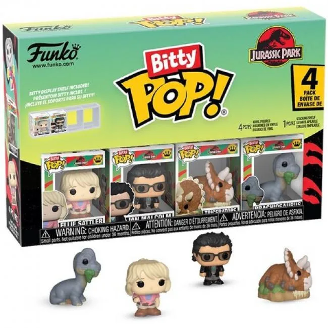 Funko Funko Bitty POP! Jurassic Park Triceratops 4-Pack 92953 action figure — product photo