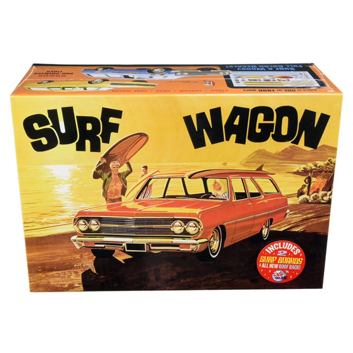 AMT AMT 1965 Chevrolet Chevelle Surf Wagon 1/25 Scale Model Kit — product photo
