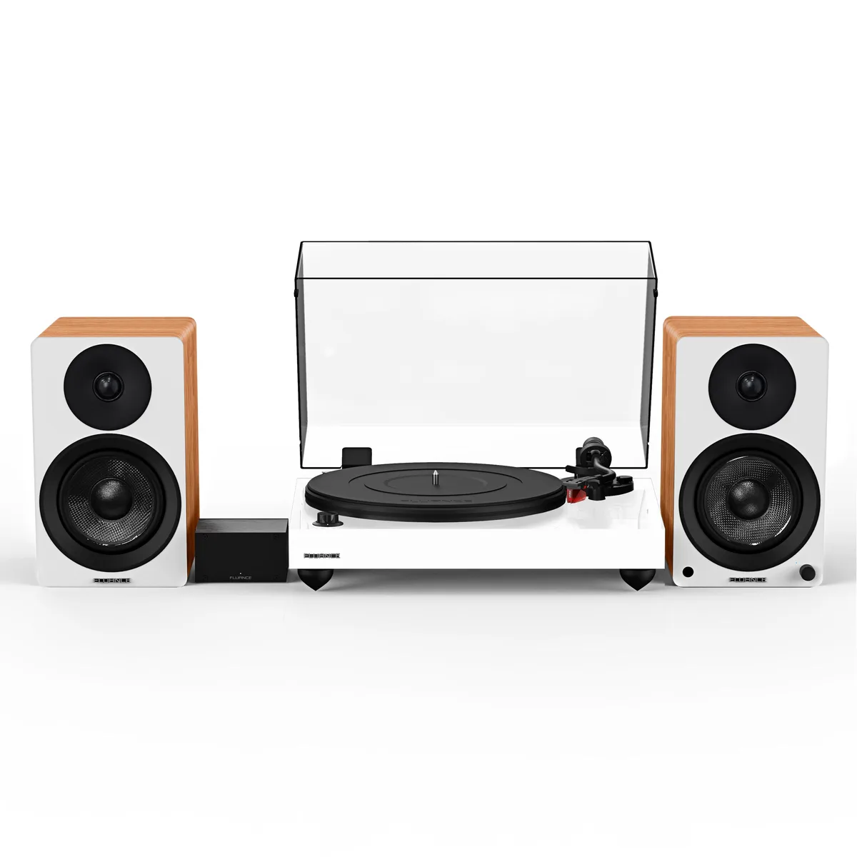 Fluance Fluance RT83 Turntable System White Ortofon 2M Red 90W Ai41 Speakers — product photo