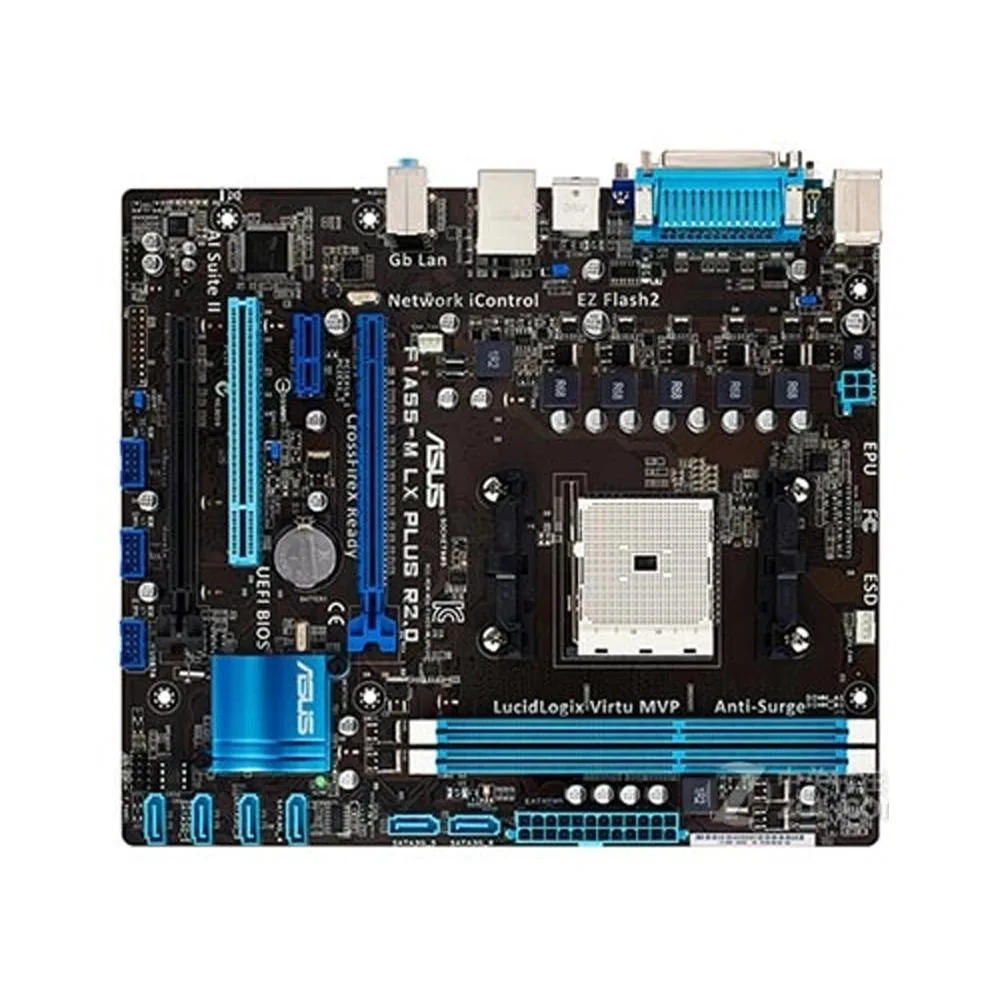 ASUS ASUS F1A55-M LX PLUS R2.0 AMD motherboard — product photo