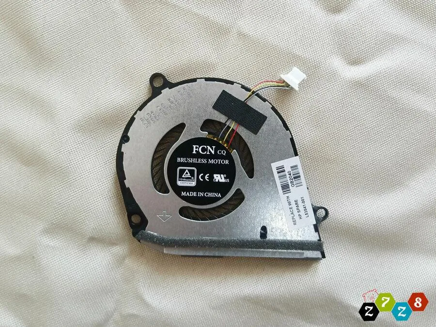tuanyuan tuanyuan CPU cooling fan for HP Envy x360 15m-dr1012dx L53541-001 — product photo