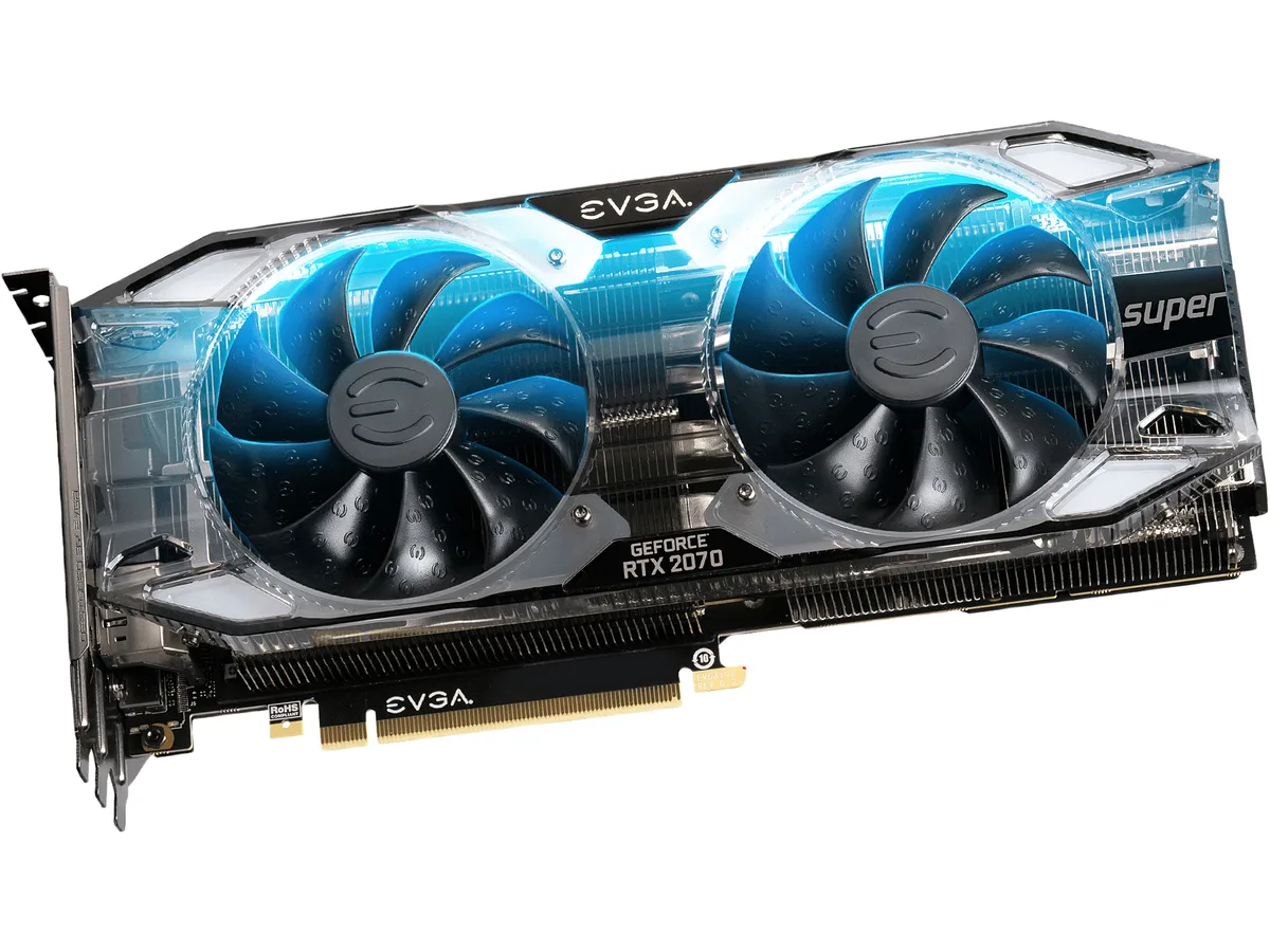 EVGA EVGA GeForce RTX 2070 SUPER XC ULTRA GAMING 08G-P4-3173-KR graphics card — product photo