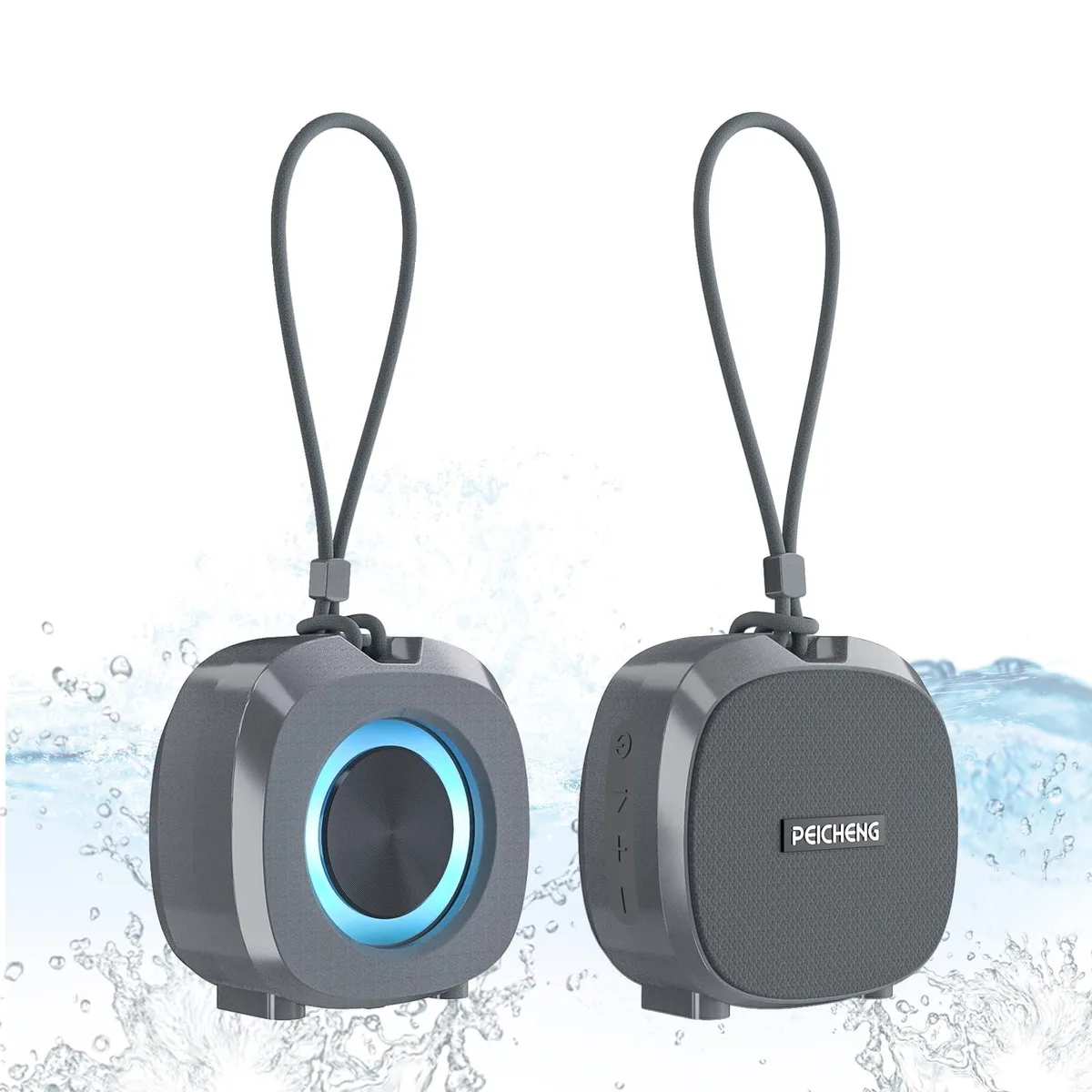  PEICHENG WP03B-p Portable Speaker Gray 10W IPX5 Bluetooth 5.3 — product photo