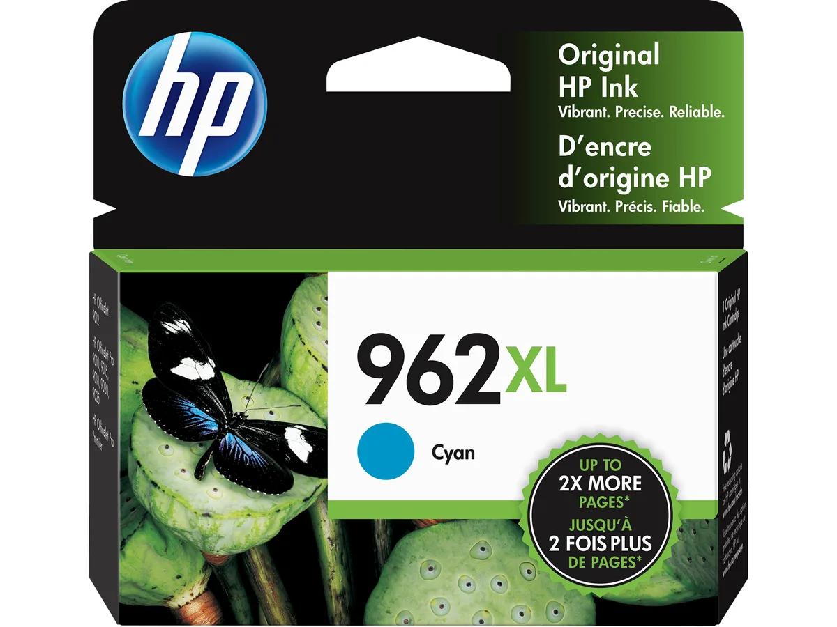 HP HP 962XL Cyan Ink Cartridge 3JA00AN#140 1600 Pages — product photo