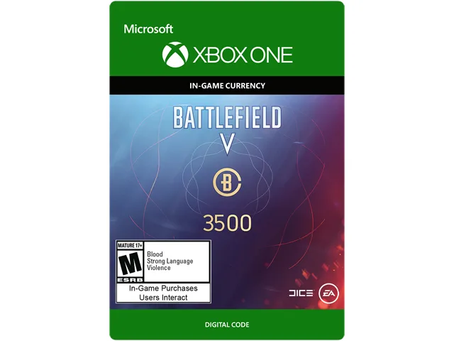 Electronic Arts Electronic Arts KZP-00041 Battlefield V Currency 3500 Xbox One downloadable game — product photo