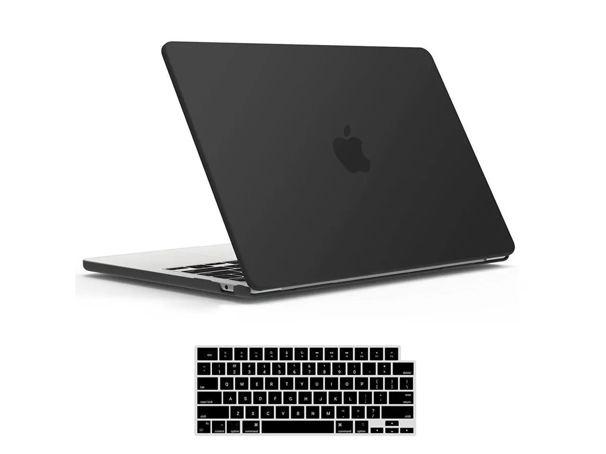 BONAEVER BONAEVER A2681 laptop case for MacBook Air 13.6 2022-2025 M2 M3 M4 Black — product photo