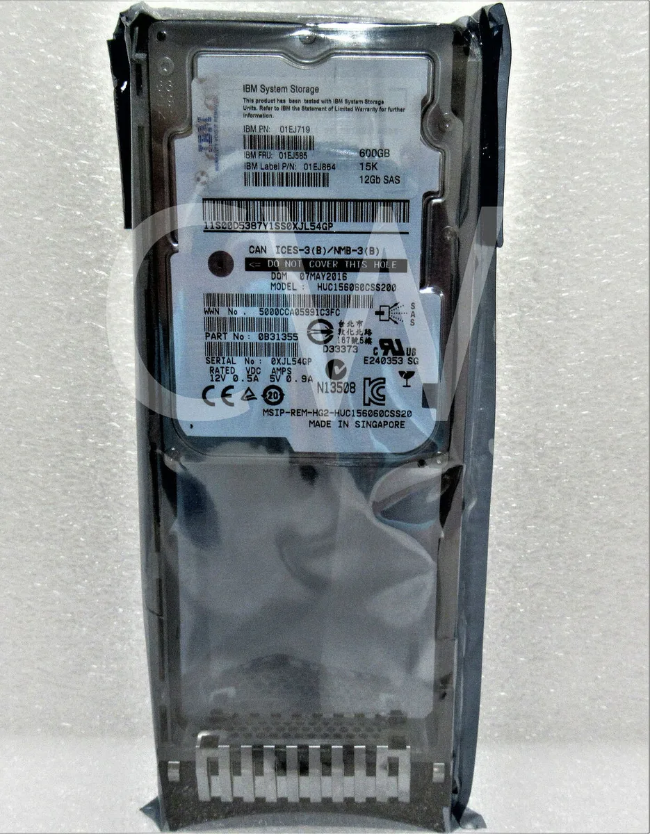IBM IBM HUC156060CSS200 600 GB 15K SAS 2.5 in accessory — product photo