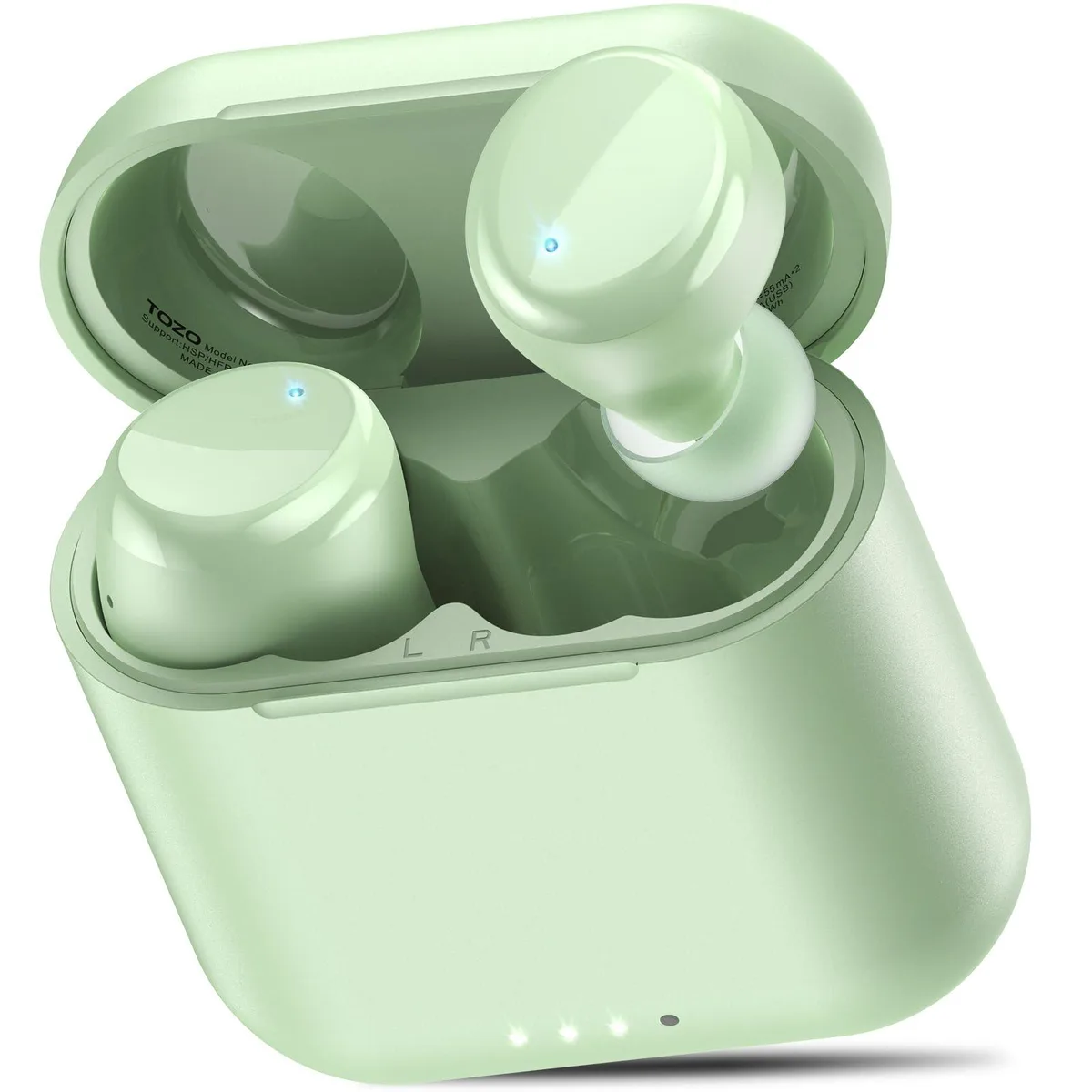 TOZO Store TOZO Store T6 Wireless Earbuds Bluetooth 5.3 IPX8 50H Grass Green — product photo