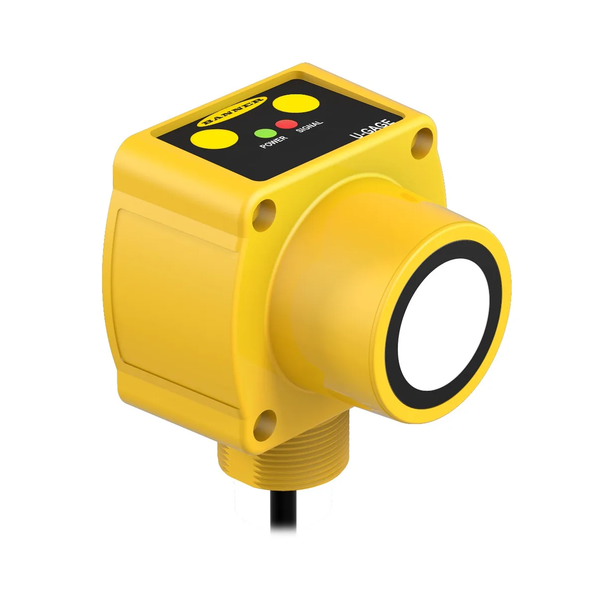 Banner Banner QT50UDB 8 m Range Chemical Resistant Ultrasonic Sensor electrician tool — product photo