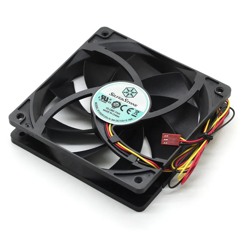 SXDOOL SXDOOL 120 mm 1000 RPM 50 CFM 11 dB 3-pin case fan — product photo