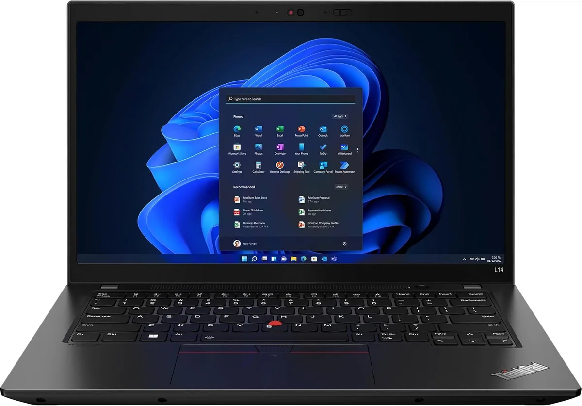 Lenovo Lenovo NBR-LE-L14G3I51245U/X laptop i5-1245U 16GB 256GB 14.0" FHD Win 11 Pro — product photo