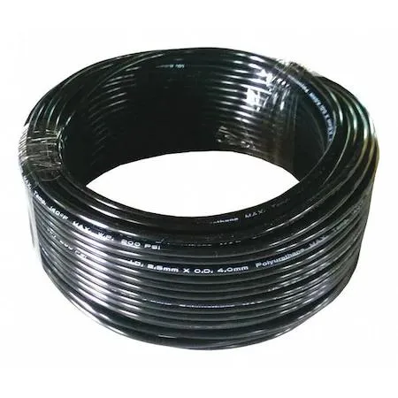Atp Atp PU04MA-BK Tubing 2.5mm ID 4mm OD 100ft Black — product photo