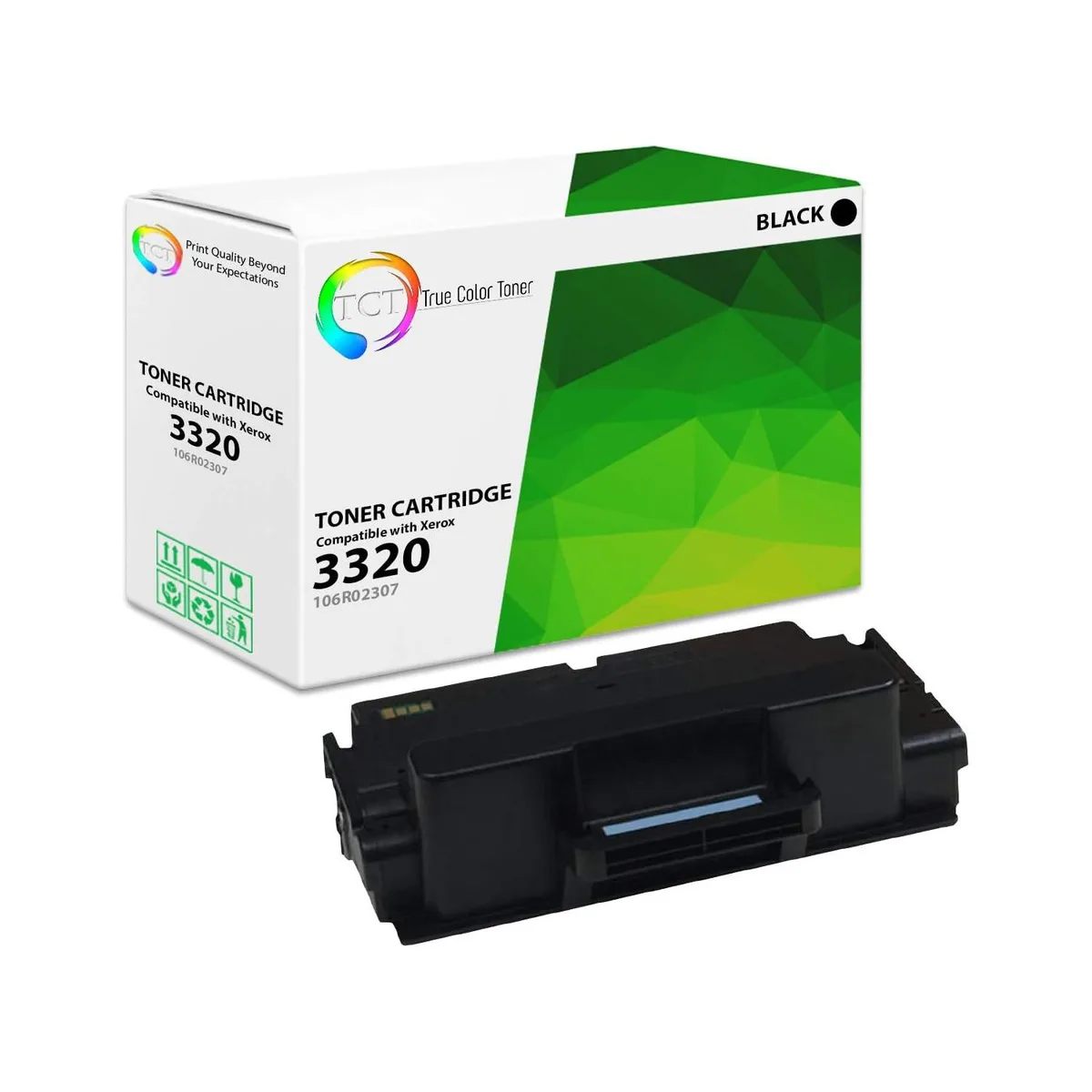 True Color Toner True Color Toner 3320 106R02307 Black Toner Cartridge 11000 Pages — product photo
